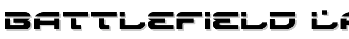 Battlefield Laser font